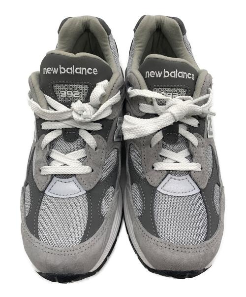 NEW BALANCE（ニューバランス）NEW BALANCE (ニューバランス) スニーカー グレー×ホワイト サイズ:24cmの古着・服飾アイテム