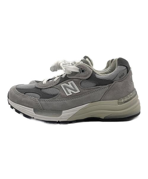NEW BALANCE（ニューバランス）NEW BALANCE (ニューバランス) スニーカー グレー×ホワイト サイズ:24cmの古着・服飾アイテム
