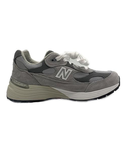 NEW BALANCE（ニューバランス）NEW BALANCE (ニューバランス) スニーカー グレー×ホワイト サイズ:24cmの古着・服飾アイテム