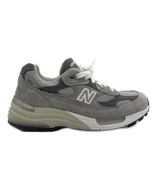 NEW BALANCE（ニューバランス）NEW BALANCE (ニューバランス) スニーカー グレー×ホワイト サイズ:24cmの古着・服飾アイテム