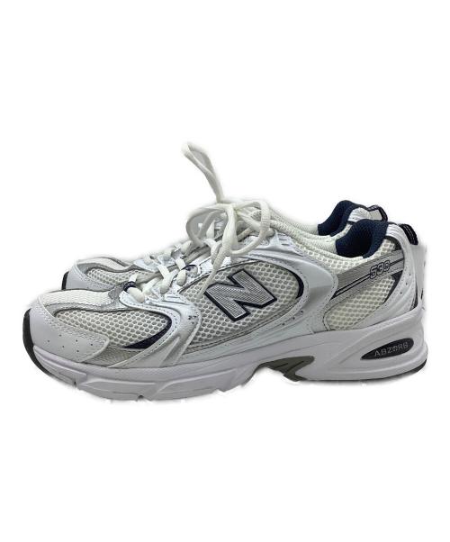 NEW BALANCE（ニューバランス）NEW BALANCE (ニューバランス) ローカットスニーカー ホワイト サイズ:24cmの古着・服飾アイテム