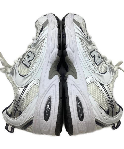NEW BALANCE（ニューバランス）NEW BALANCE (ニューバランス) ローカットスニーカー ホワイト サイズ:24cmの古着・服飾アイテム