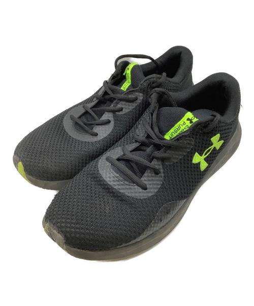 UNDER ARMOUR（アンダーアーマー）UNDER ARMOUR (アンダーアーマー) スニーカー ブラック サイズ:28cmの古着・服飾アイテム