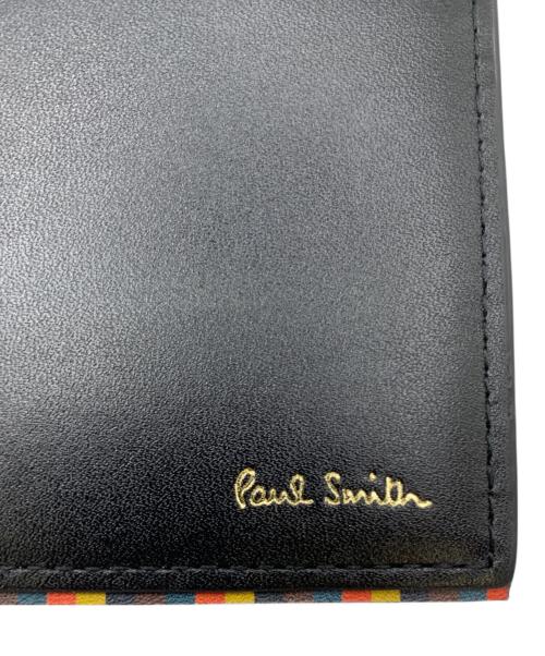 PAUL SMITH（ポールスミス）PAUL SMITH (ポールスミス) カードケース ブラックの古着・服飾アイテム