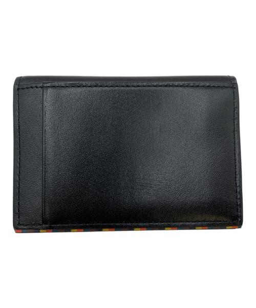 PAUL SMITH（ポールスミス）PAUL SMITH (ポールスミス) カードケース ブラックの古着・服飾アイテム
