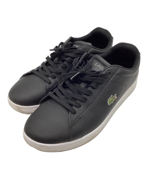 LACOSTE（ラコステ）LACOSTE (ラコステ) スニーカー ブラック サイズ:28cmの古着・服飾アイテム