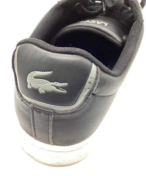 LACOSTE（ラコステ）LACOSTE (ラコステ) スニーカー ブラック サイズ:28cmの古着・服飾アイテム