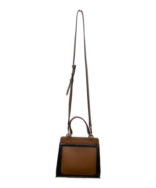 FURLA（フルラ）FURLA (フルラ) ショルダーバッグ ベージュ×ブラウンの古着・服飾アイテム