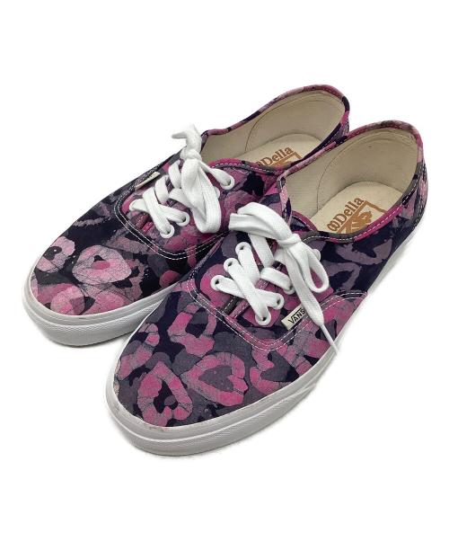 VANS（ヴァンズ）VANS (ヴァンズ) ローカットスニーカー パープル×ブラック サイズ:26.5cmの古着・服飾アイテム