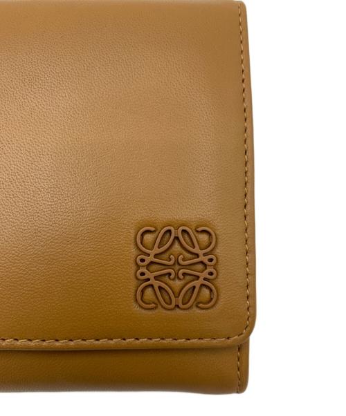 LOEWE（ロエベ）LOEWE (ロエベ) 長財布 キャメルの古着・服飾アイテム