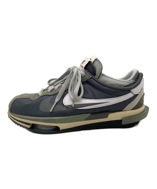 NIKE（ナイキ）NIKE (ナイキ) sacai (サカイ) ローカットスニーカー グレー サイズ:28.5cmの古着・服飾アイテム