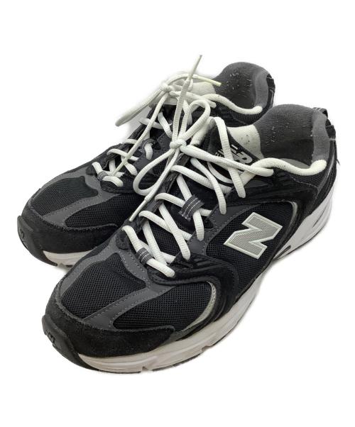 NEW BALANCE（ニューバランス）NEW BALANCE (ニューバランス) スニーカー ブラック×ホワイト サイズ:27.5の古着・服飾アイテム
