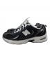 NEW BALANCE (ニューバランス) スニーカー ブラック×ホワイト サイズ:27.5：6000円