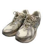 NEW BALANCEニューバランス）の古着「ローカットスニーカー」｜ホワイト×シルバー