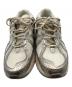 NEW BALANCE (ニューバランス) ローカットスニーカー ホワイト×シルバー サイズ:27.5cm：6000円