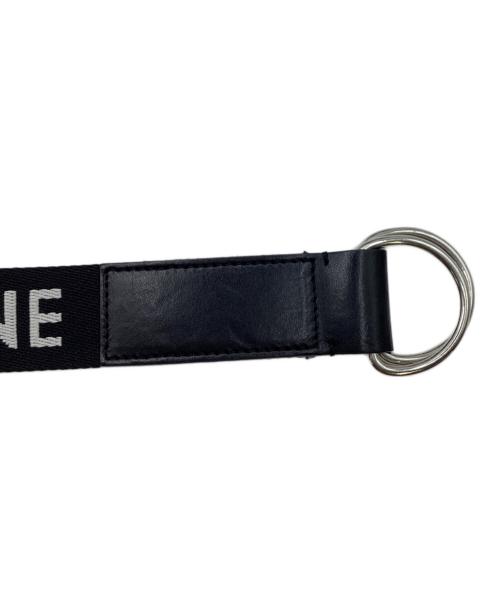 CELINE（セリーヌ）CELINE (セリーヌ) レザーベルト ブラックの古着・服飾アイテム