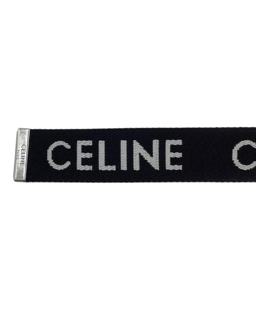CELINE（セリーヌ）CELINE (セリーヌ) レザーベルト ブラックの古着・服飾アイテム
