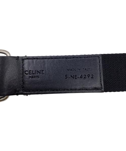 CELINE（セリーヌ）CELINE (セリーヌ) レザーベルト ブラックの古着・服飾アイテム