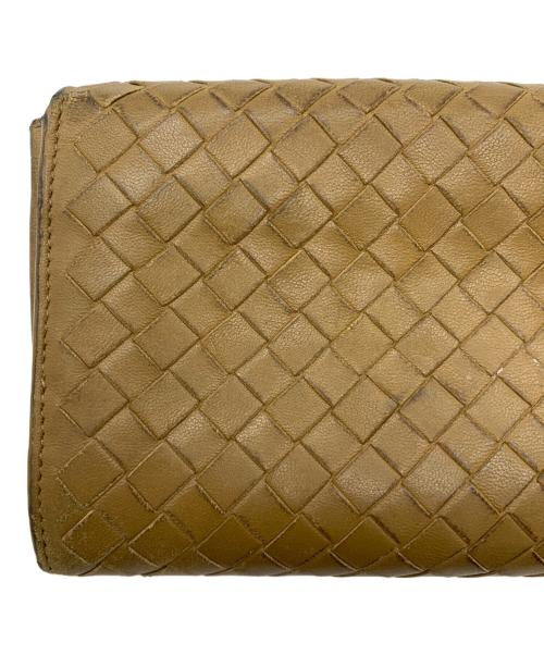 BOTTEGA VENETA（ボッテガベネタ）BOTTEGA VENETA (ボッテガベネタ) 長財布 ブラウンの古着・服飾アイテム