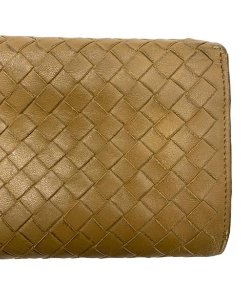 BOTTEGA VENETA（ボッテガベネタ）BOTTEGA VENETA (ボッテガベネタ) 長財布 ブラウンの古着・服飾アイテム