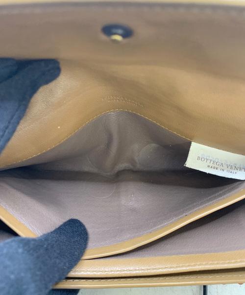 BOTTEGA VENETA（ボッテガベネタ）BOTTEGA VENETA (ボッテガベネタ) 長財布 ブラウンの古着・服飾アイテム