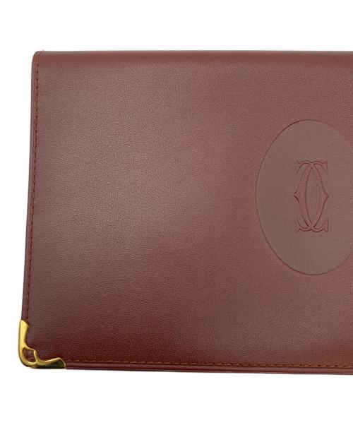 Cartier（カルティエ）Cartier (カルティエ) 札入れ ブラウンの古着・服飾アイテム
