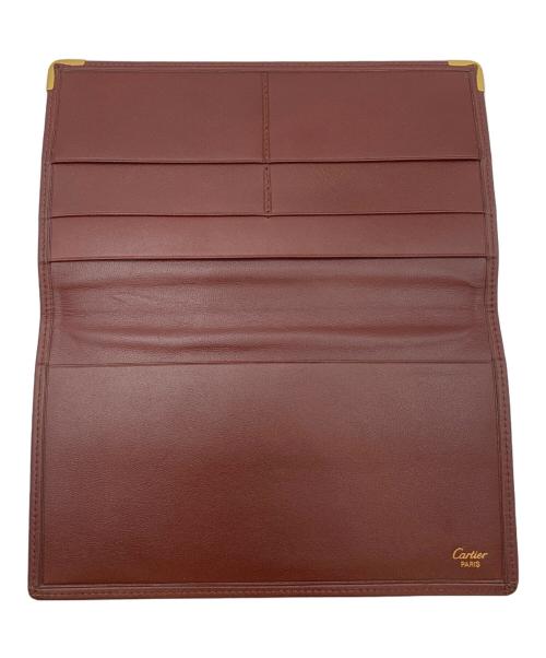 Cartier（カルティエ）Cartier (カルティエ) 札入れ ブラウンの古着・服飾アイテム