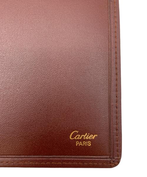 Cartier（カルティエ）Cartier (カルティエ) 札入れ ブラウンの古着・服飾アイテム
