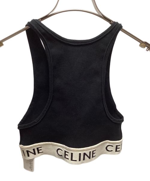 CELINE（セリーヌ）CELINE (セリーヌ) タンクトップ ブラック サイズ:Sの古着・服飾アイテム