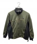 adidasアディダス）の古着「トラックジャケット」｜カーキ