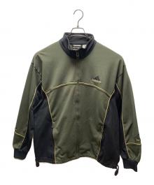 adidas（アディダス）の古着「トラックジャケット」｜カーキ