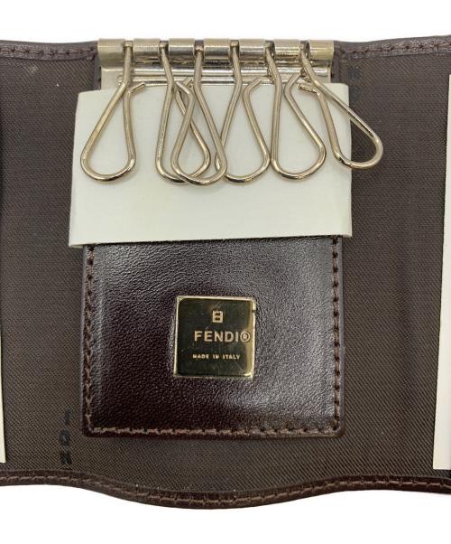 FENDI（フェンディ）FENDI (フェンディ) キーケース ブラウンの古着・服飾アイテム