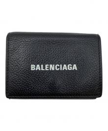 BALENCIAGA（バレンシアガ）の古着「コンパクトウォレット」｜ブラック