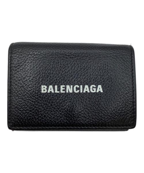 BALENCIAGA（バレンシアガ）BALENCIAGA (バレンシアガ) コンパクトウォレット ブラックの古着・服飾アイテム