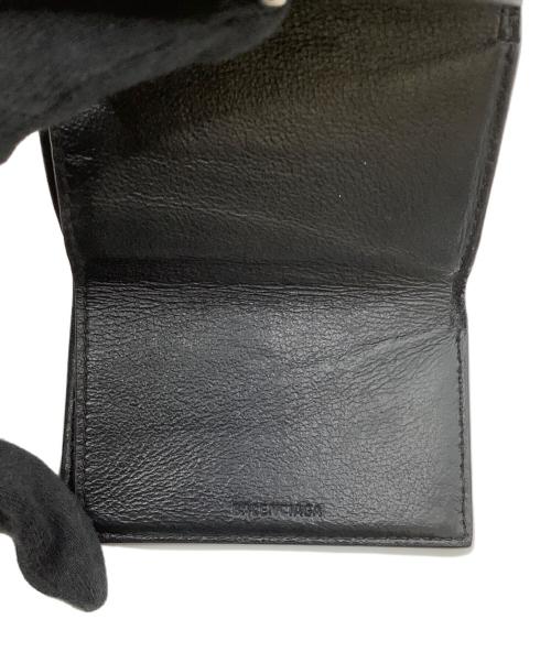 BALENCIAGA（バレンシアガ）BALENCIAGA (バレンシアガ) コンパクトウォレット ブラックの古着・服飾アイテム