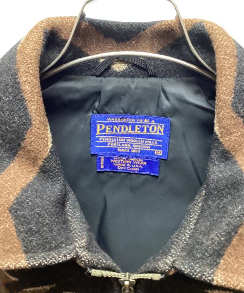 PENDLETON（ペンドルトン）PENDLETON (ペンドルトン) ウールジャケット ブラウン サイズ:Mの古着・服飾アイテム