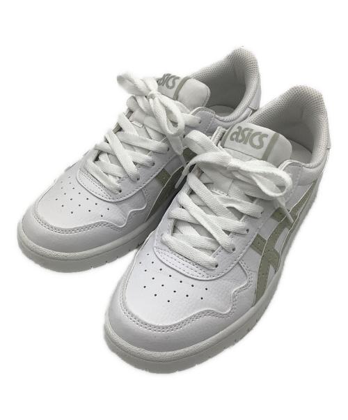 asics（アシックス）asics (アシックス) ローカットスニーカー ホワイト サイズ:24の古着・服飾アイテム