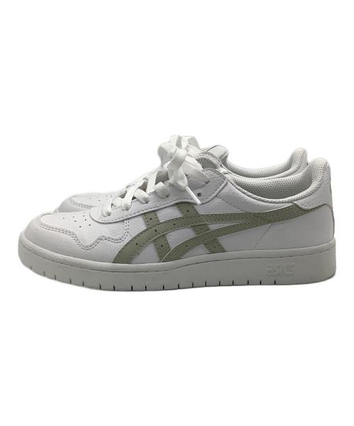 asics（アシックス）asics (アシックス) ローカットスニーカー ホワイト サイズ:24の古着・服飾アイテム