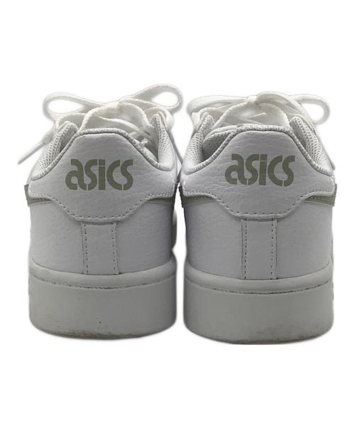 asics（アシックス）asics (アシックス) ローカットスニーカー ホワイト サイズ:24の古着・服飾アイテム