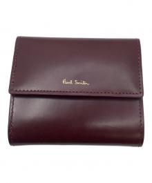 PAUL SMITH（ポールスミス）の古着「3つ折り財布」｜ブラウン