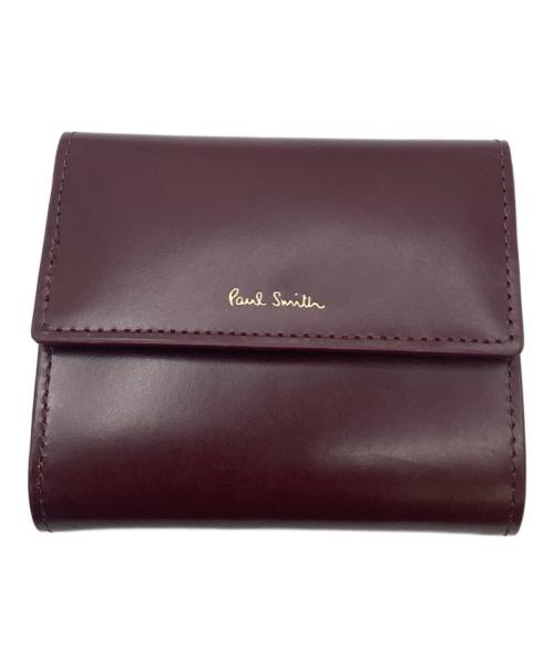 PAUL SMITH（ポールスミス）PAUL SMITH (ポールスミス) 3つ折り財布 ブラウンの古着・服飾アイテム