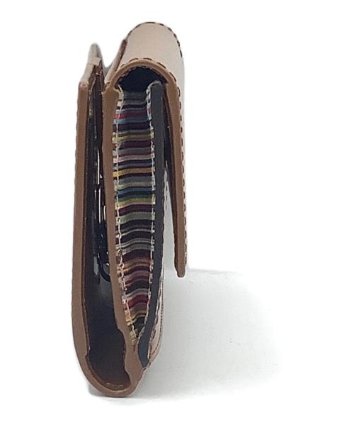 PAUL SMITH（ポールスミス）PAUL SMITH (ポールスミス) キーケース ブラウンの古着・服飾アイテム