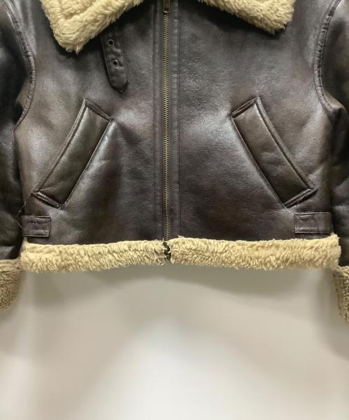 ZARA（ザラ）ZARA (ザラ) ボンバージャケット ブラウン サイズ:XSの古着・服飾アイテム