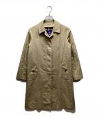 BURBERRY BLUE LABELバーバリー ブルー レーベル）の古着「ステンカラーコート」｜ベージュ