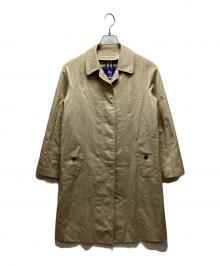 BURBERRY BLUE LABEL（バーバリー ブルー レーベル）の古着「ステンカラーコート」｜ベージュ