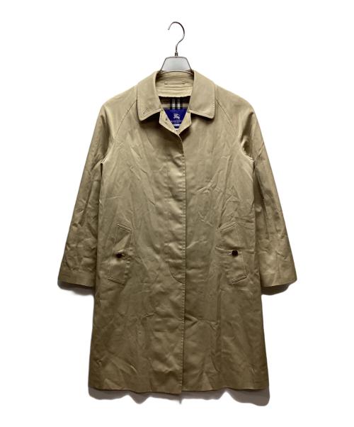 BURBERRY BLUE LABEL（バーバリー ブルー レーベル）BURBERRY BLUE LABEL (バーバリー ブルー レーベル) ステンカラーコート ベージュ サイズ:38の古着・服飾アイテム