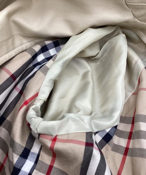 BURBERRY BLUE LABEL（バーバリー ブルー レーベル）BURBERRY BLUE LABEL (バーバリー ブルー レーベル) ステンカラーコート ベージュ サイズ:38の古着・服飾アイテム