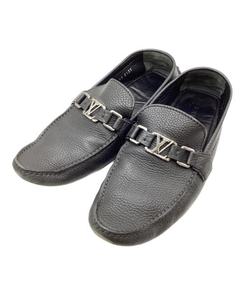 LOUIS VUITTON（ルイ ヴィトン）LOUIS VUITTON (ルイ ヴィトン) レザーシューズ ブラック サイズ:7 1/2の古着・服飾アイテム