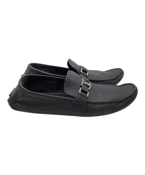 LOUIS VUITTON（ルイ ヴィトン）LOUIS VUITTON (ルイ ヴィトン) レザーシューズ ブラック サイズ:7 1/2の古着・服飾アイテム