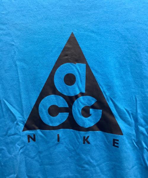 NIKE ACG（ナイキエーシージー）NIKE ACG (ナイキエーシージー) 長袖カットソー ブルー サイズ:Ｓの古着・服飾アイテム